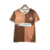 Camisa FC St Pauli I 24/25 - Torcedor Puma Masculina - Marrom e bronze com detalhes em branco