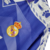 Camisa Retrô Real Madrid II 1996/1997 - Masculina Kelme - Azul com detalhes em roxo e branco - ARTIGOS ESPORTIVOS | BR SOCCER