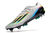 Chuteira Trava Mista Adidas X Speedportal 1 Crazyfast - Prata e preto com detalhes coloridos