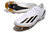 Chuteira Trava Mista Adidas X Speedportal 1 Crazyfast - Branco com detalhes em preto e dourado