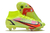 Chuteira Trava Mista Nike Mercurial Vapor XIV Elite Pro - Amarelo com detalhes em rosa e vermelho - comprar online