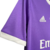 Camisa Retrô Real Madrid II 2016/2017 - Masculina Adidas - Roxa com detalhes em branco - Patch da Final da Champions - loja online