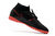 Chuteira Society Nike Mercurial Superfly 7 Preto e Vermelho