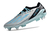 Imagem do Chuteira Trava Mista Adidas X Speedportal 1 Crazyfast Messi Edition - Prata com detalhes em azul e preto