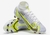 Nike Mercurial Superfly 8 Elite FG Safari 2 - White/Black Metallic/Silver Volt