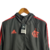 Jaqueta Corta-Vento Flamengo 24/25 Masculina Adidas - Preta com detalhes em vermelho - BR SOCCER | Camisas de time e artigos esportivos 