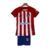 Kit Infantil Atlético de Madrid I 23/24 Nike - Vermelho e branco e azul