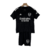 Kit Infantil Arsenal Goleiro Adidas 23/24 - Preto com detalhes em branco