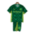 Kit Infantil Manchester City Goleiro Puma 23/24 - Verde com detalhes em amarelo