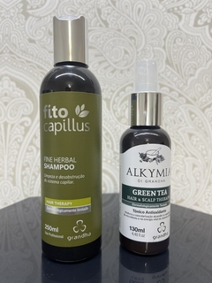 Shampoo Herbal + Tônico Green Tea