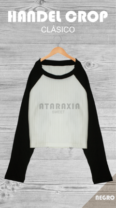 Blusa Handel - Manga larga raglán - ATARAXIA