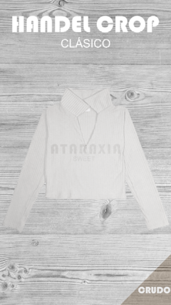 Blusa Handel - Cuello Polo manga larga - ATARAXIA