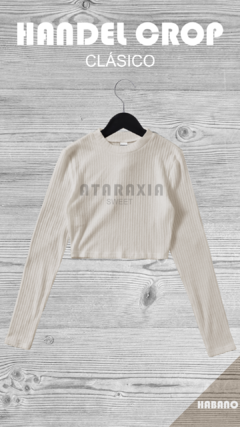 Blusa Handel Clásico - manga larga tiro recto - ATARAXIA