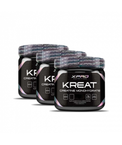 3x Kreat Monohidratada 300g - Xpro Nutrition