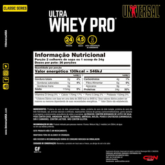 Whey Protein Ultra Whey Pro 900g - Universal Nutrition - comprar online