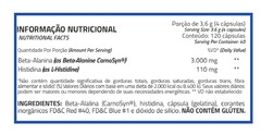 Betalin 3g ( Beta-Alanine ) 120 Caps - Arnold Nutrition - comprar online