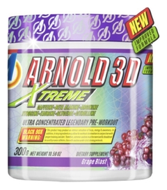 Arnold 3D Extreme Pré Treino 300g - Arnold