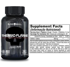 THERMO FLAME 60 TABLETES - BLACK SKULL - comprar online