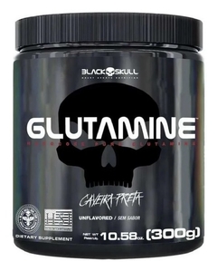 GLUTAMINA 300G - BLACK SKULL