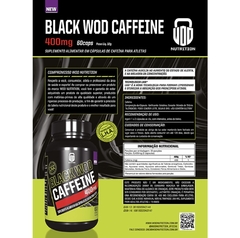 BLACK CAFEINE 60 CÁPS - WOD - comprar online