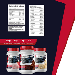 COMBO - Whey Protein Xtreme 900g + BCAA Powder 300g - Bio Sport USA - Nutrição Suplementos