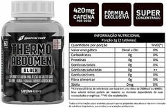 Thermo Abdomen Black 60 Tabletes - BodyAction - comprar online