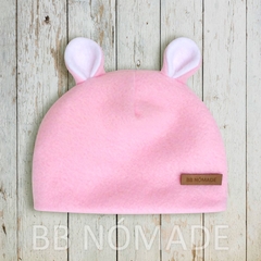 Gorrito Para Bebé De Polar Con Orejitas De 0 A 3 Meses - comprar online