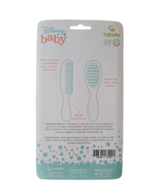 Peine Y Cepillo Cerdas Suaves Disney Baby Natelle Bpa Free - comprar online