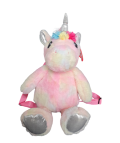 Mochila Peluche Forma Unicornio 50cm Largo Phi Phi Toys