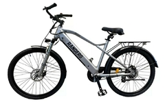 Bicicleta Eléctrica Rodado 26 okologi Rander Autonomía 30 a 50 kilómetros Color gris plata