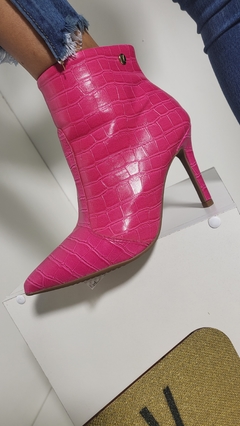 Bota Vizzano Fucsia Crocco - tienda online