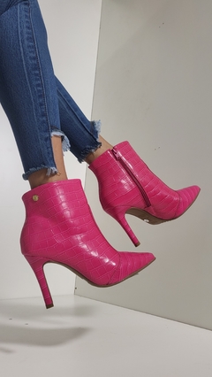 Bota Vizzano Fucsia Crocco - comprar online