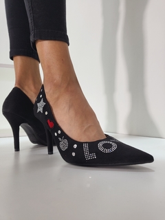 Stilettos Negro Love - comprar online