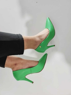 Stilettos Verde Menta en internet