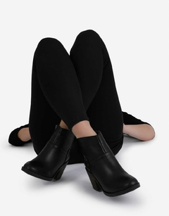 Bota de cuero Viamo Layla negra - comprar online