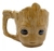 Caneca 3D Marvel Vingadores Baby Groot Guardiões Da Galáxia - comprar online