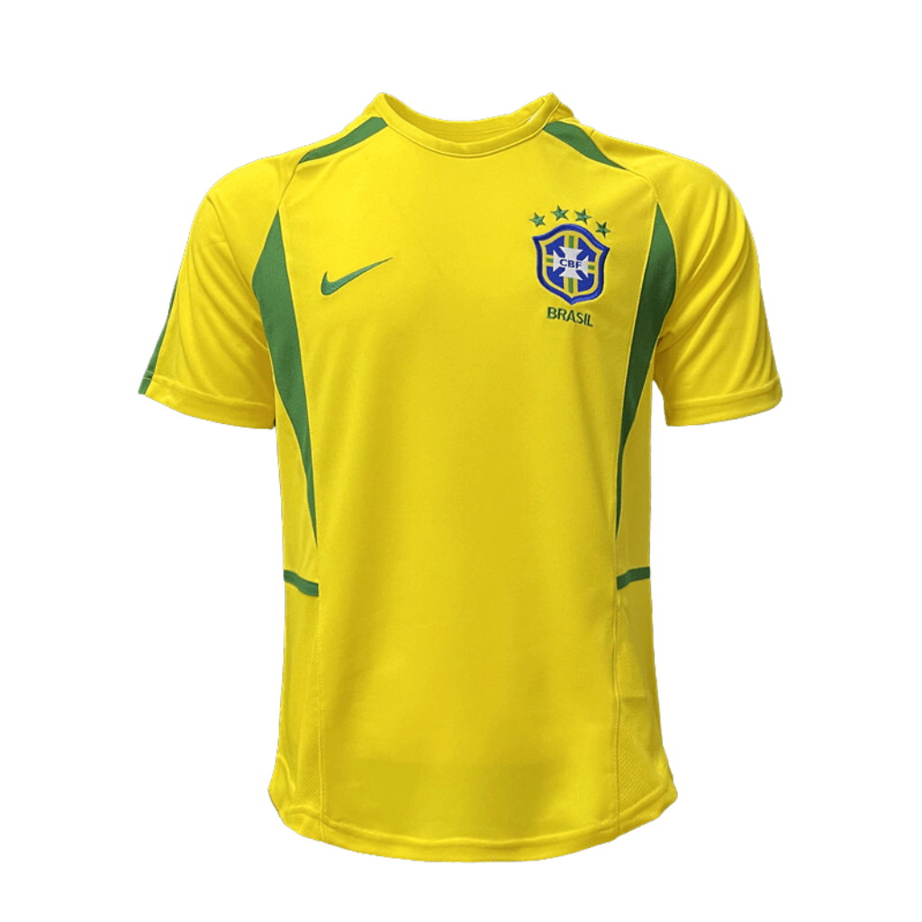 Camisa Retrô Brasil Ronaldo Copa 2002 Nike