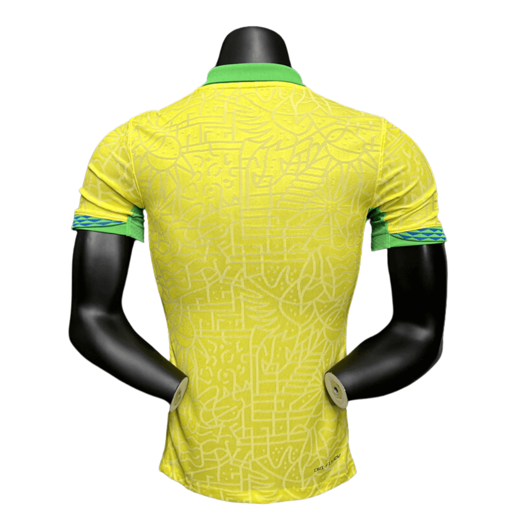 Camisa Seleção Brasileira I 24/25 Jogador Nike Masculina - Amarela