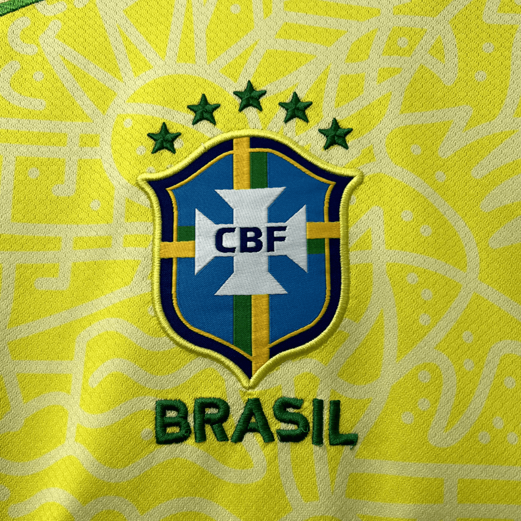 Camisa Seleção Brasileira I 24/25 Torcedor Nike Masculina - Amarela