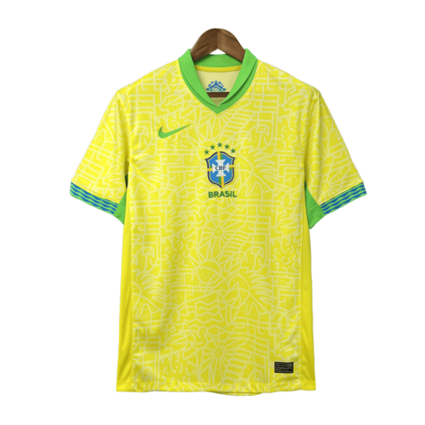 Camisa Feminina Brasil 2020 cor Azul - Nike