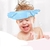 Viseira De Banho Protetora Infantil, touca para banho infantil, chapéu para banho infantil.