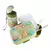 Kit Marmita Infantil com Talheres de Plástico e Garrafa de 500ml com Canudo e Lancheira - comprar online