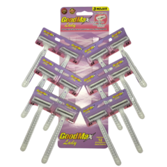 Goodmax Lady 3 Filos Blister 12u - 00939