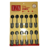 Pinzas de Depilar N° 430 Maciza Pta Dorada x 12u XZN - 10087