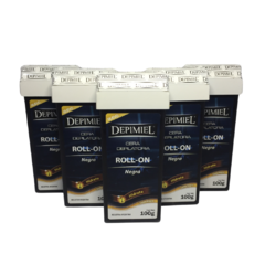 Cera Roll-On Negra x 100gr Depimiel - 12447