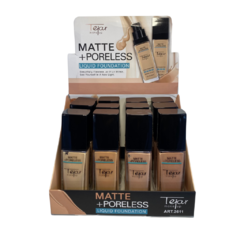 Maquillaje Liquido Matte c/ Valvula Tejar (4u) - 27207