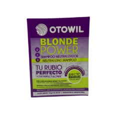 Shampoo Blonde Power sobre x 10g Otowil (48u) - 68332 - comprar online