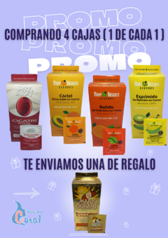 PROMO : Comprando 4 cajas, te enviamos 1 de Regalo