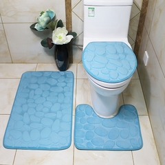 Jogo de tapetes antiderrapante para banheiro - comprar online