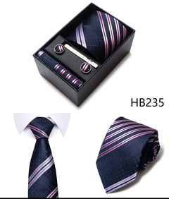 Conjunto de gravata de seda na internet